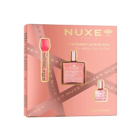 Nuxe Σετ Huile Prodigieuse Multi-Purpose Dry Oil Or Florale - Ξηρό Λάδι, 50ml & Very Rose Plumping Lip Serum - Serum Χειλιών, 8ml & Huile Prodigieuse Florale Multi-Purpose Dry Oil - Ξηρό Λάδι